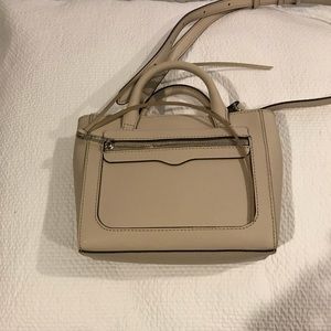 Rebecca Minkoff light ivory/tan crossbody bag